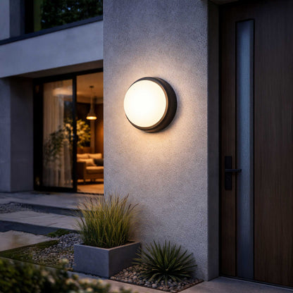 Szklana oprawa sufitowa Faro Brume LED IP44