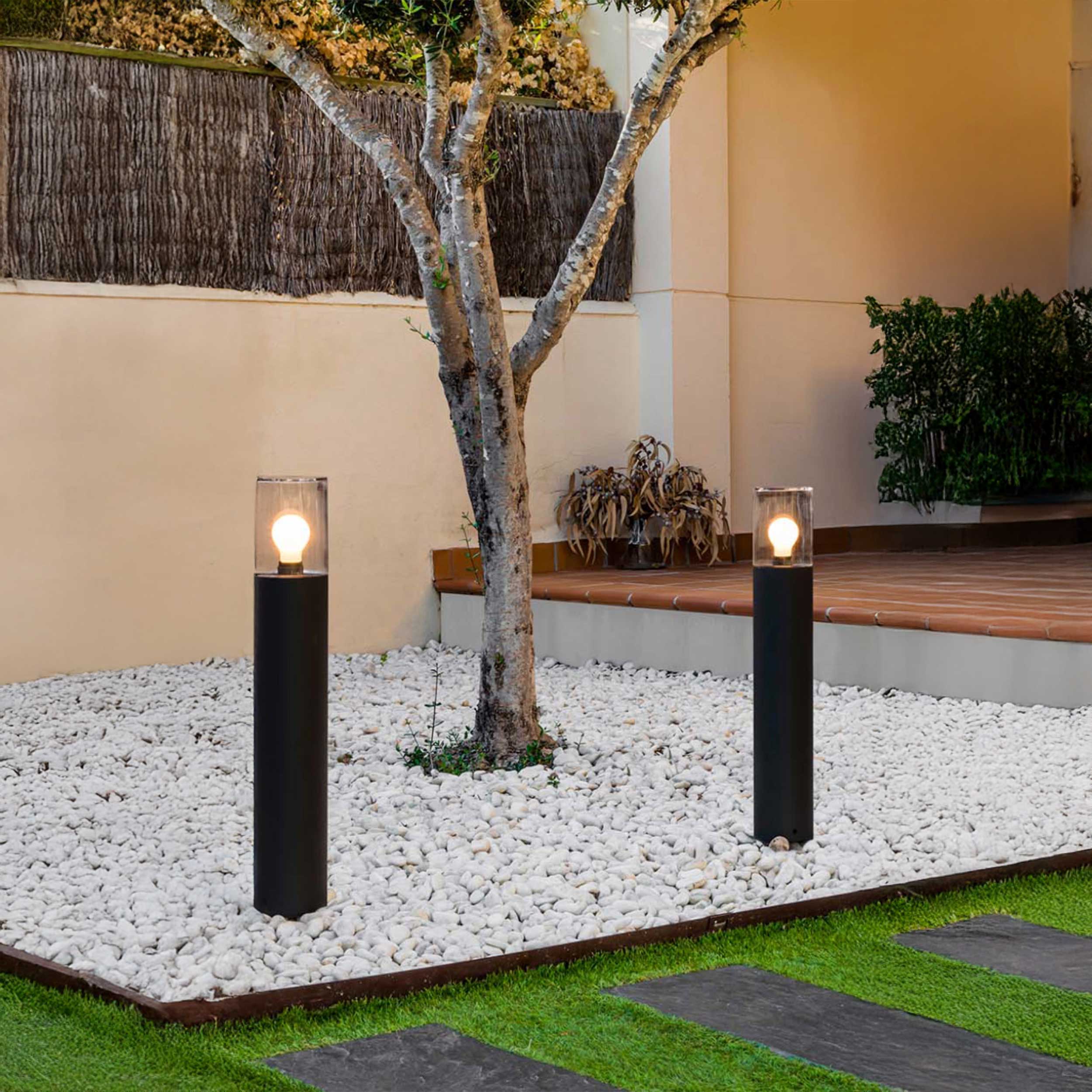 Szklana oprawa sufitowa Faro Brume LED IP44