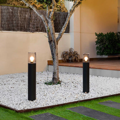 Szklana oprawa sufitowa Faro Brume LED IP44