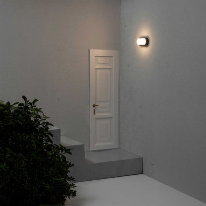 Szklana oprawa sufitowa Faro Brume LED IP44