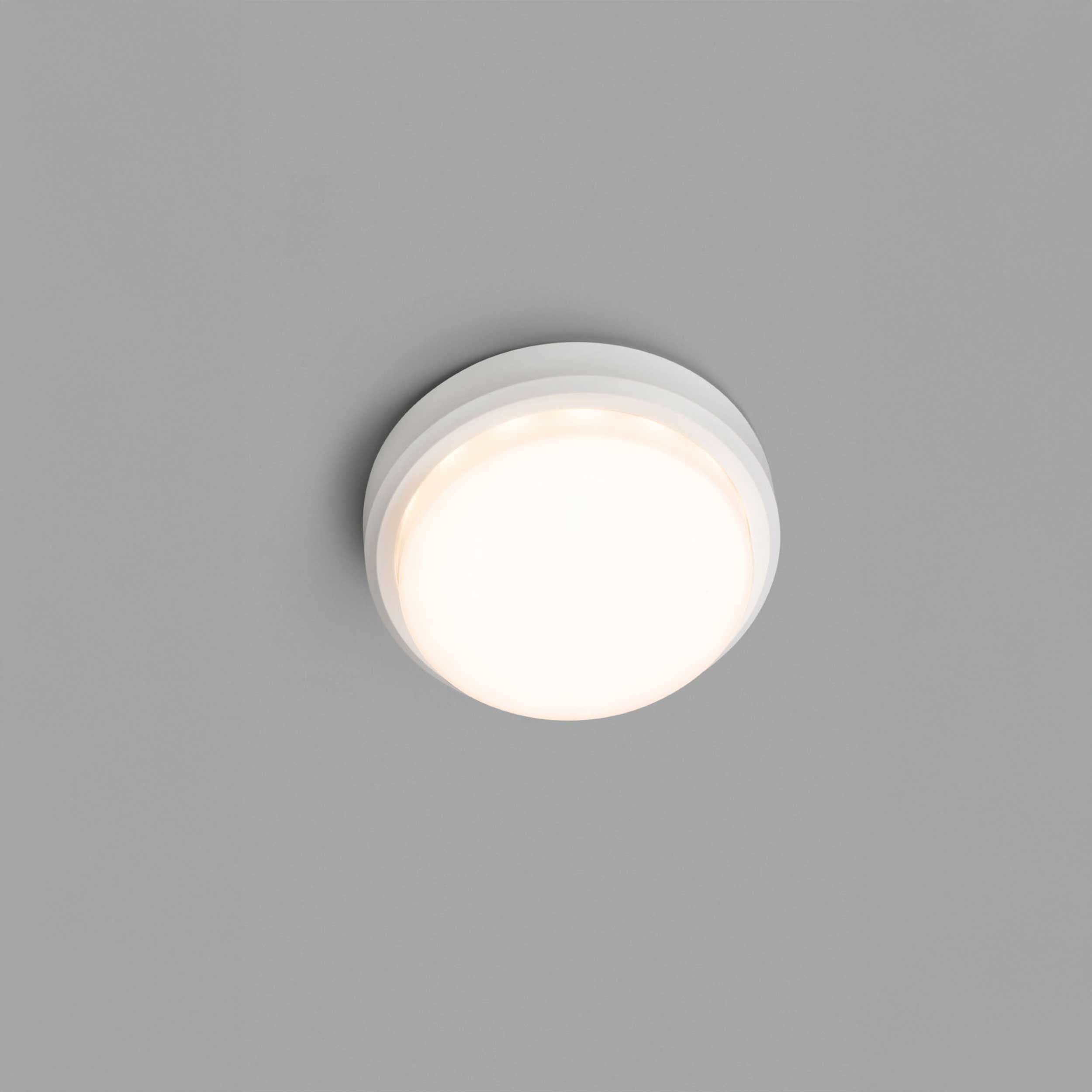 Szklana oprawa sufitowa Faro Brume LED IP44