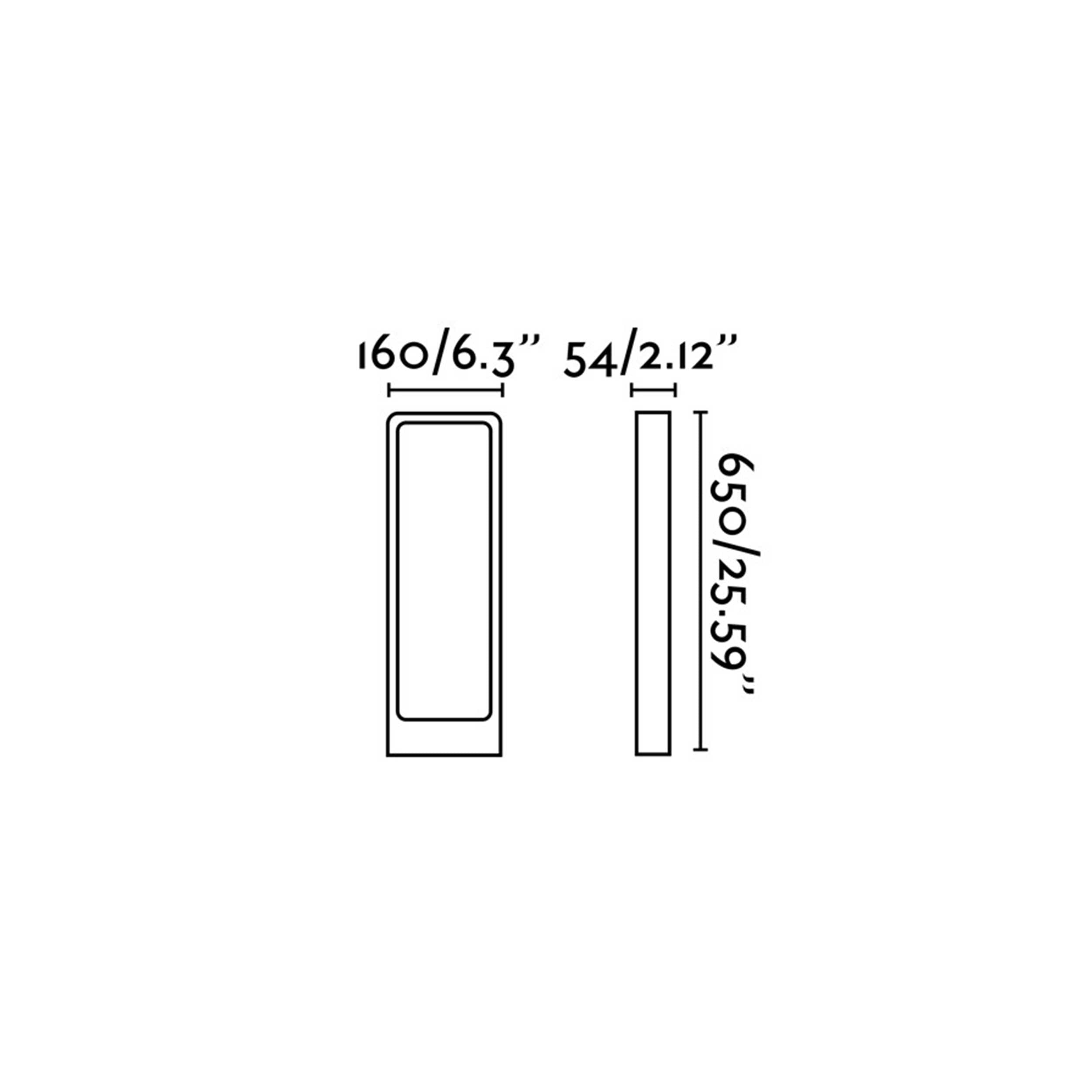 Faro Das LED sloupkové venkovní svítidlo IP54