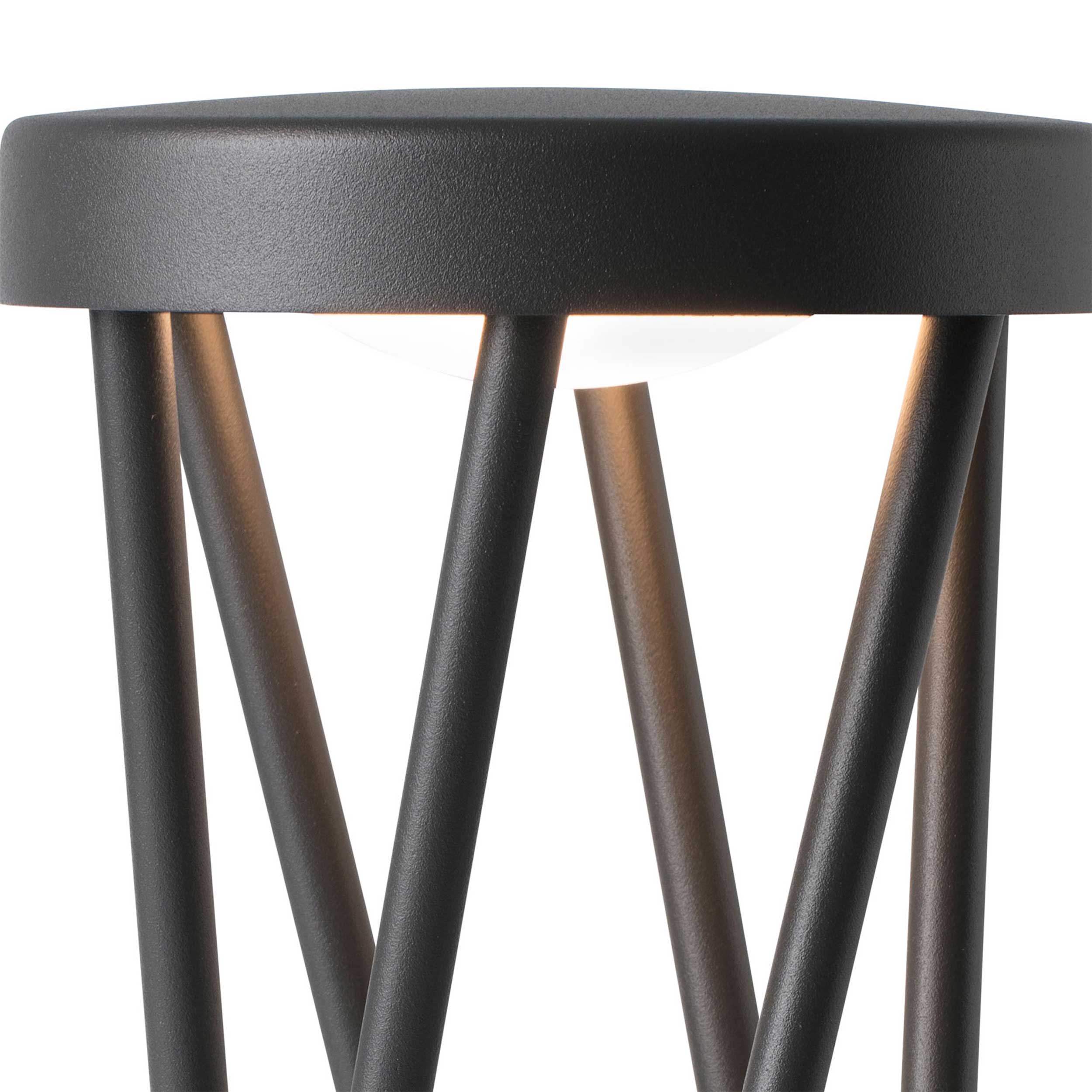 Faro Brume LED glass ceiling light IP44