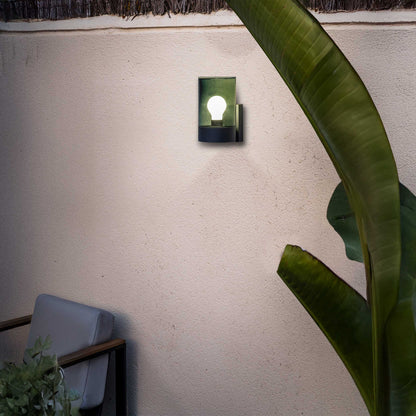 Szklana oprawa sufitowa Faro Brume LED IP44