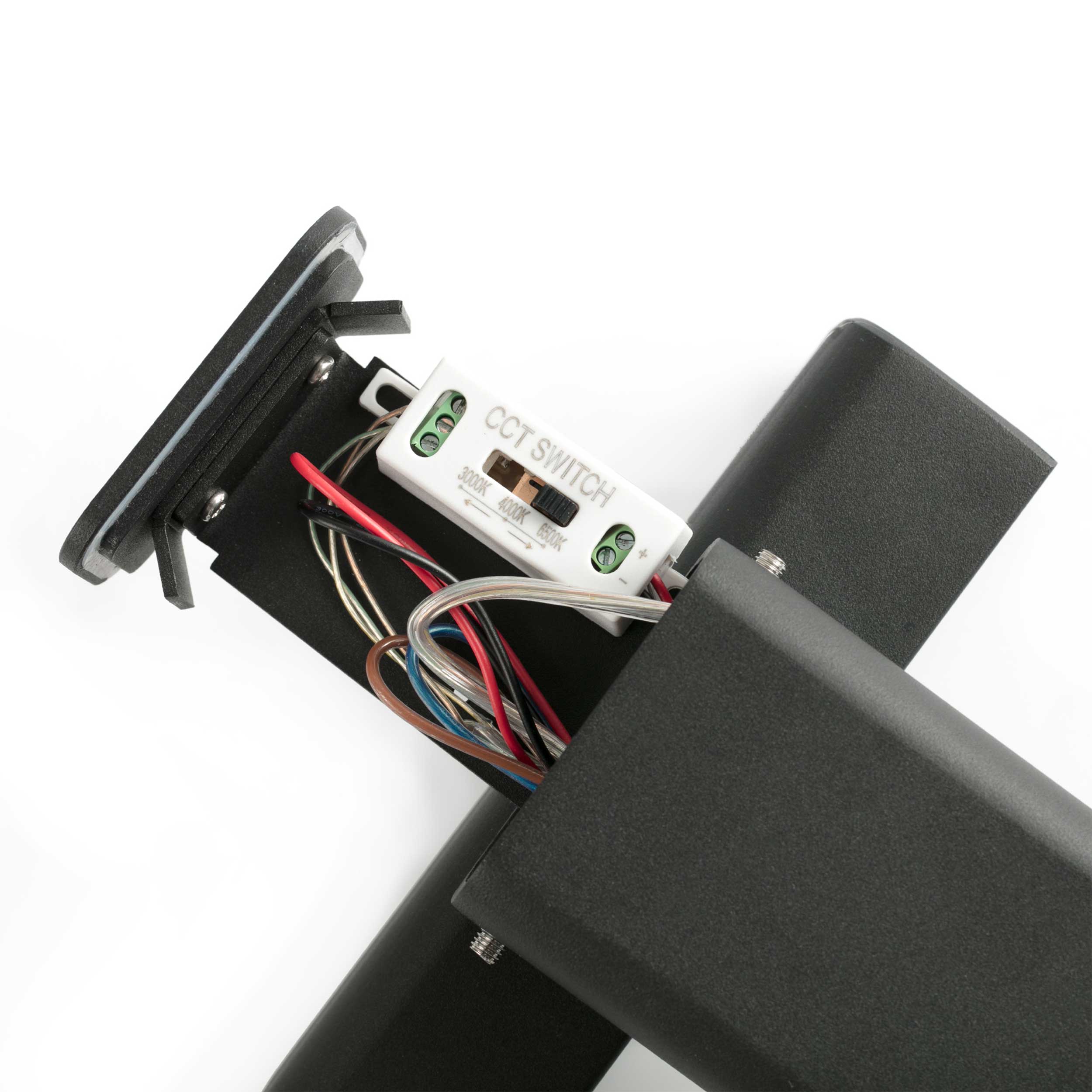 Szklana oprawa sufitowa Faro Brume LED IP44