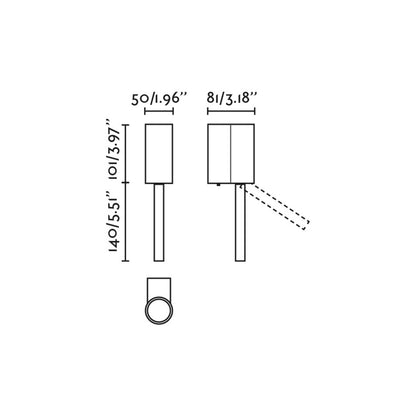 Faro Berni E27 wall light