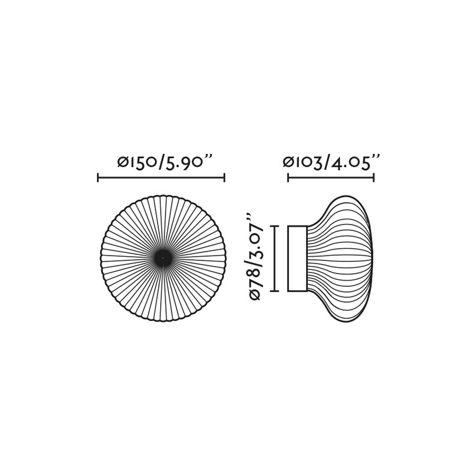 Faro Isabelle LED přisazené svítidlo IP44