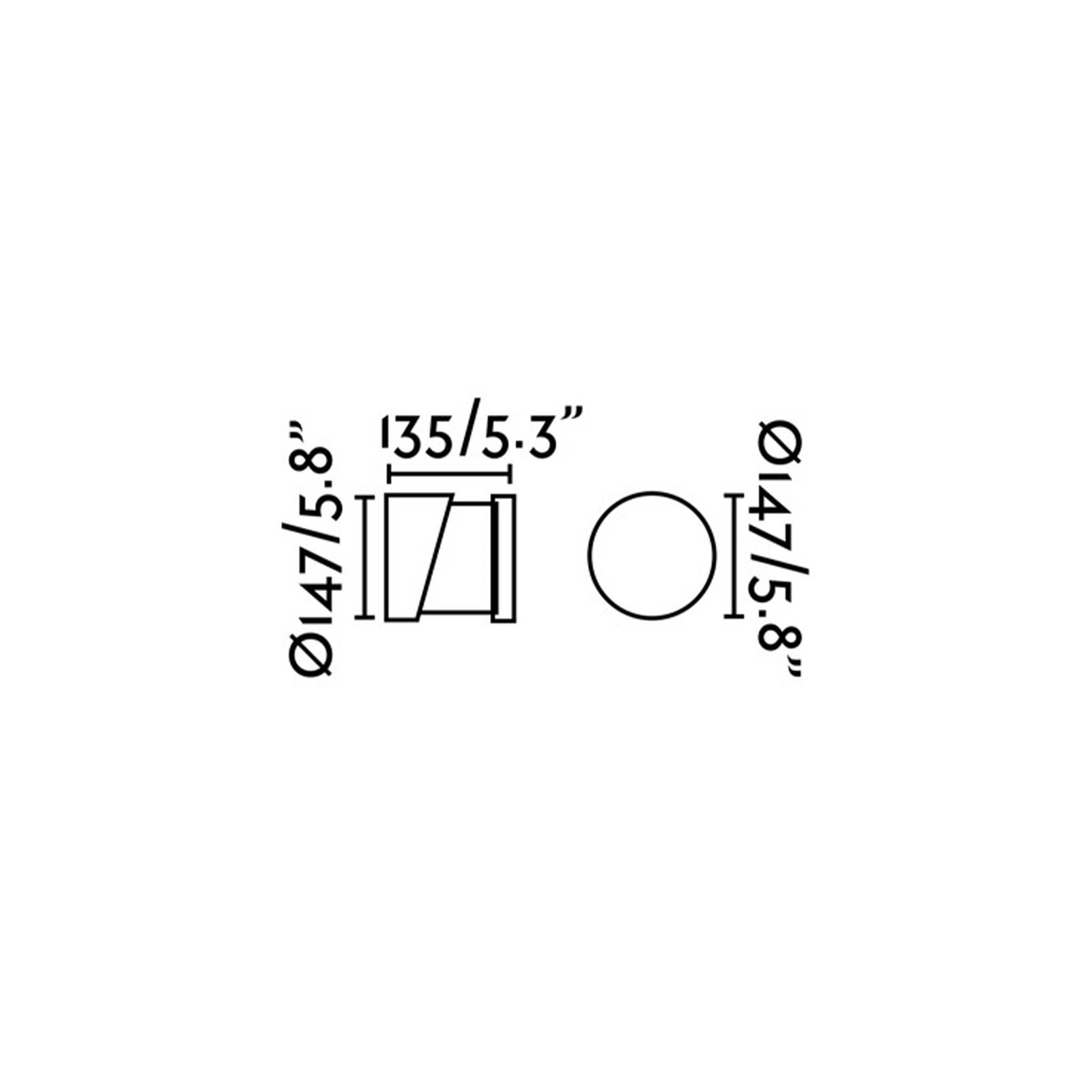 Faro Block E27 venkovní nástěnné svítidlo IP65