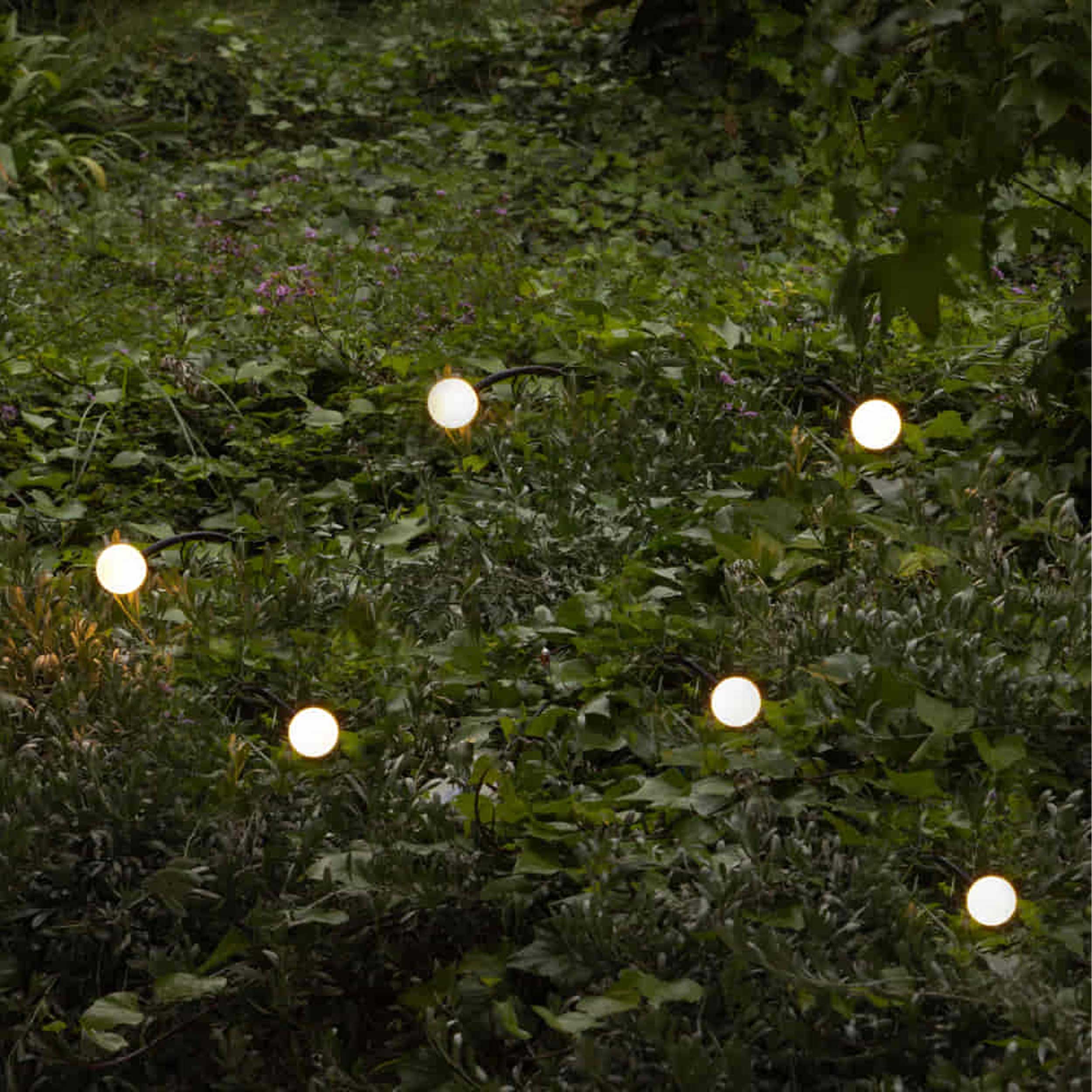 Faro Brume LED glass ceiling light IP44