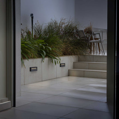 Szklana oprawa sufitowa Faro Brume LED IP44