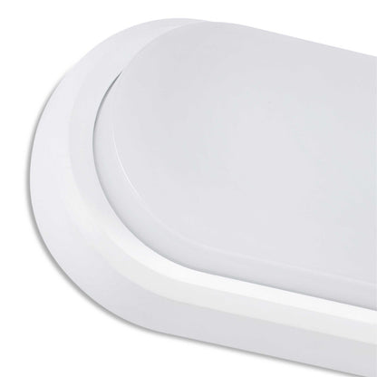 Szklana oprawa sufitowa Faro Brume LED IP44