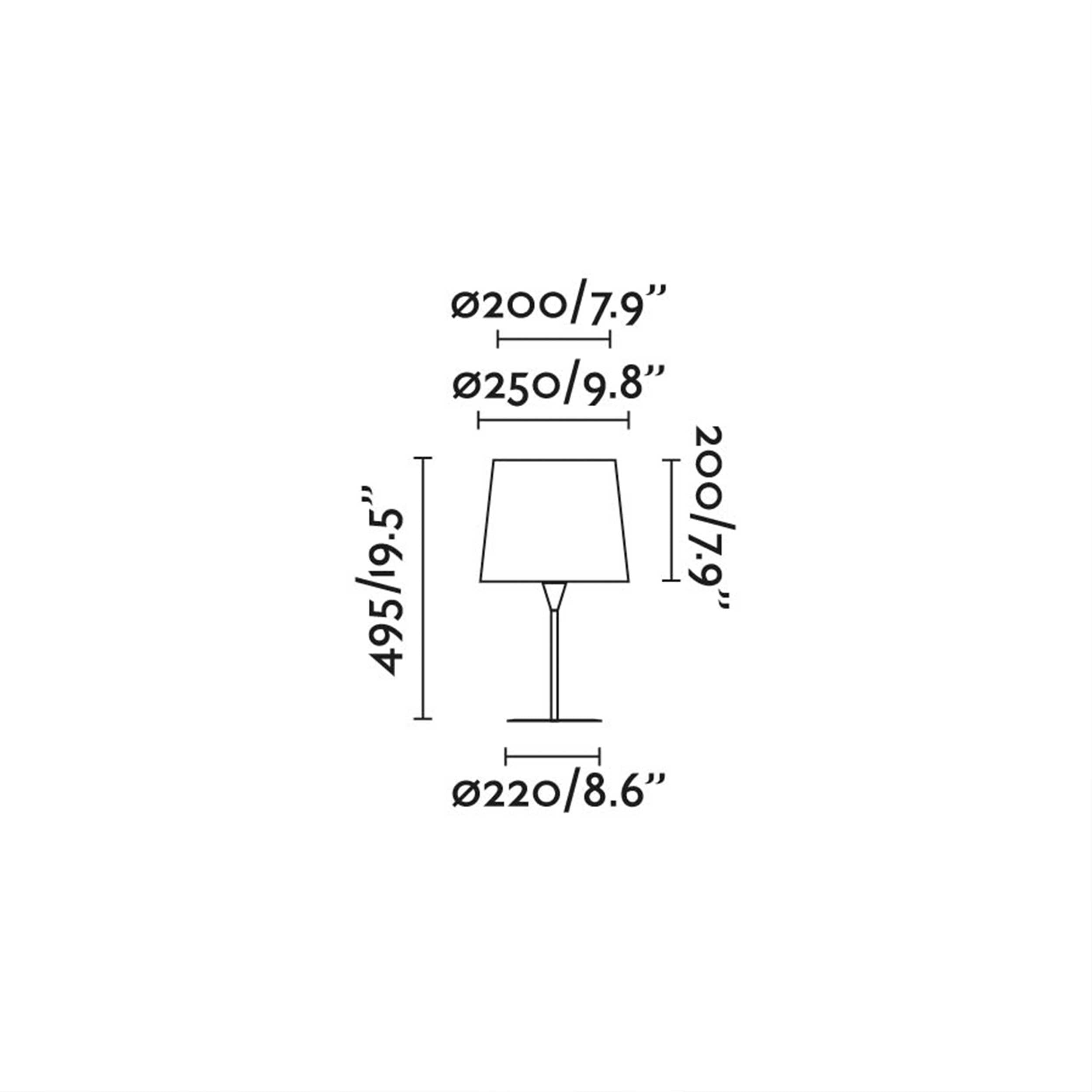 Faro Samba E27 stolní svítidlo
