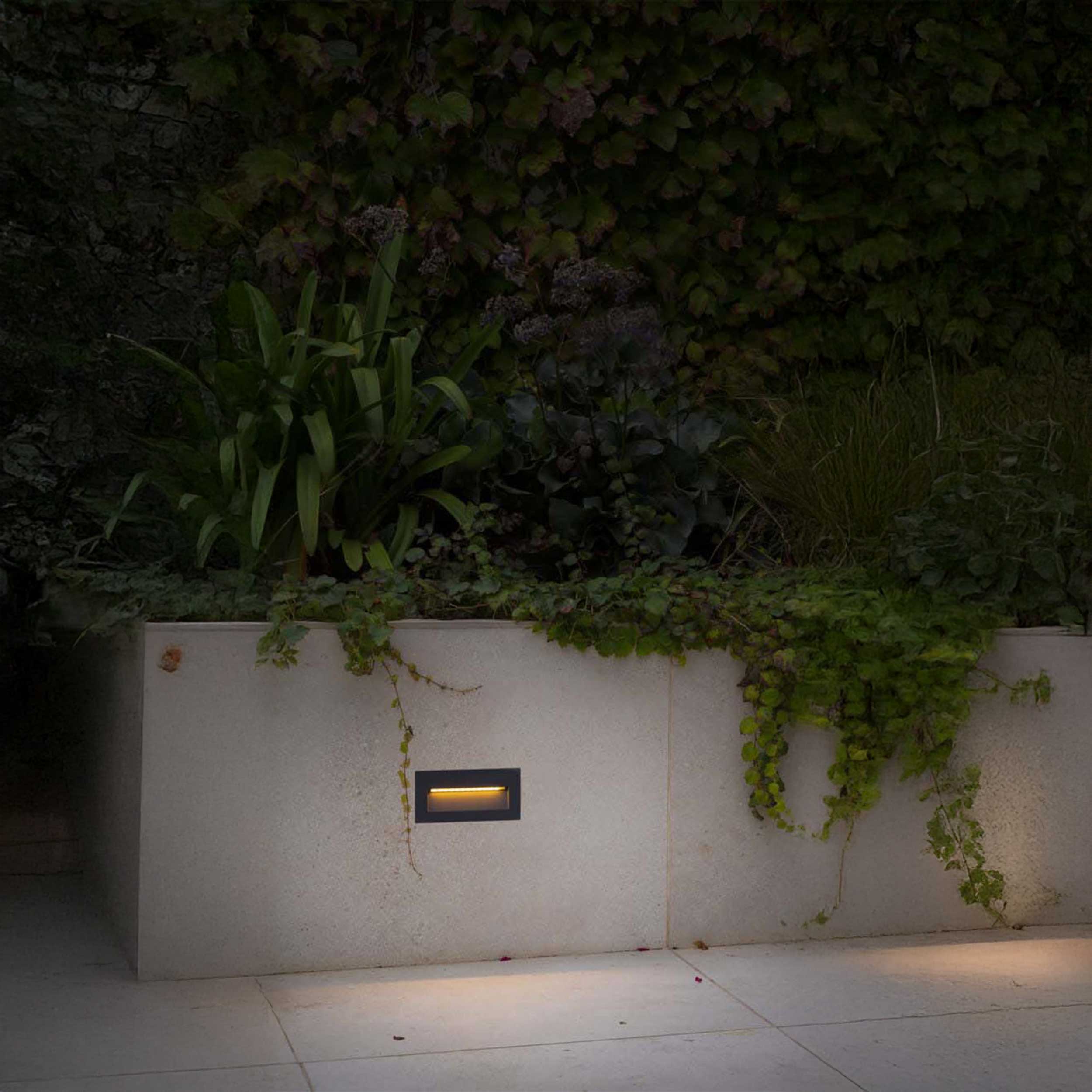 Faro Brume LED glass ceiling light IP44