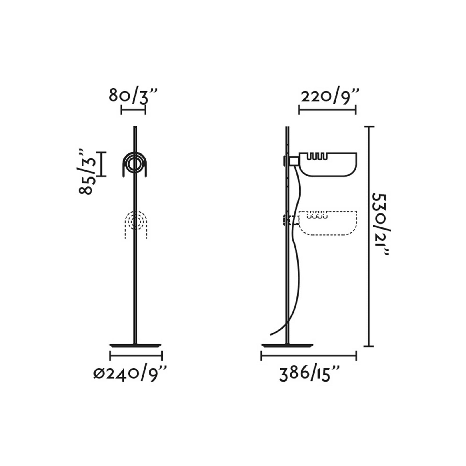Faro Martinica E27 stolní svítidlo