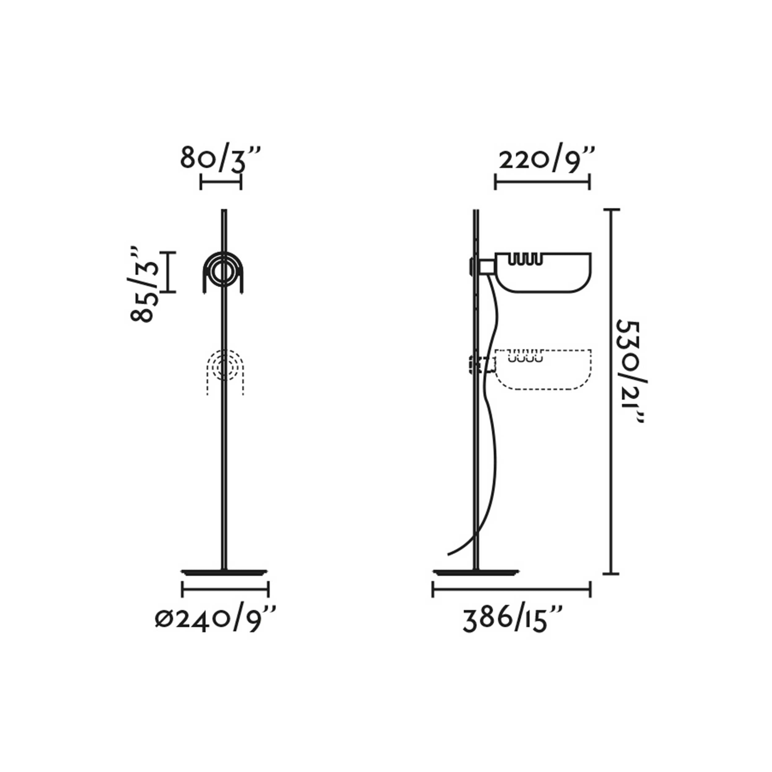 Lampa stołowa Faro Berni E27
