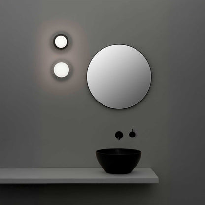 Faro Brume LED glass ceiling light IP44