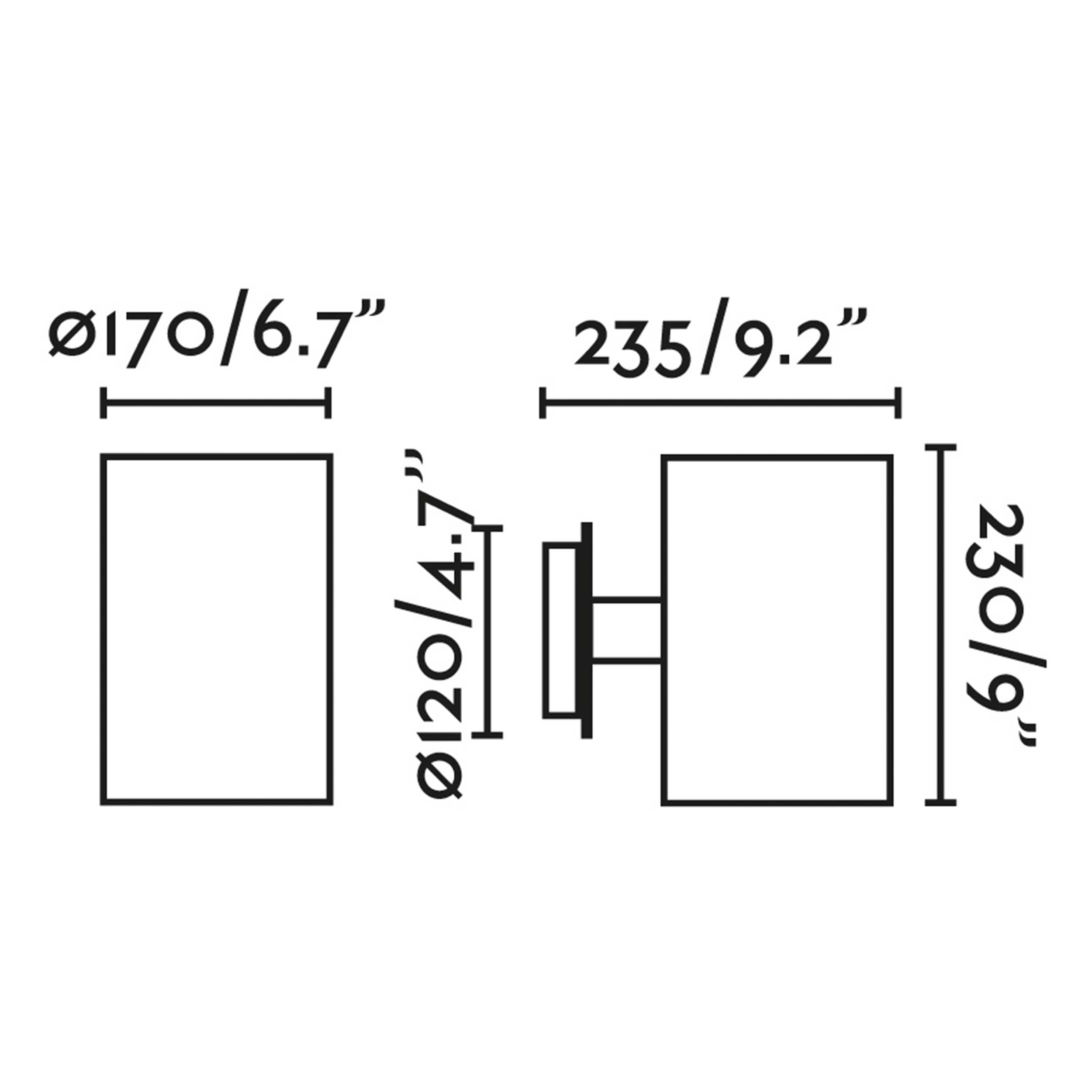 Faro Guadalupe E27 nástěnné svítidlo