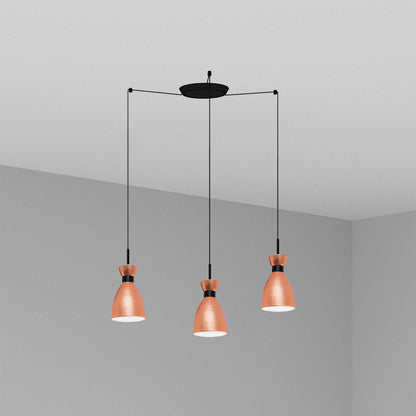 Faro Brume LED glass ceiling light IP44