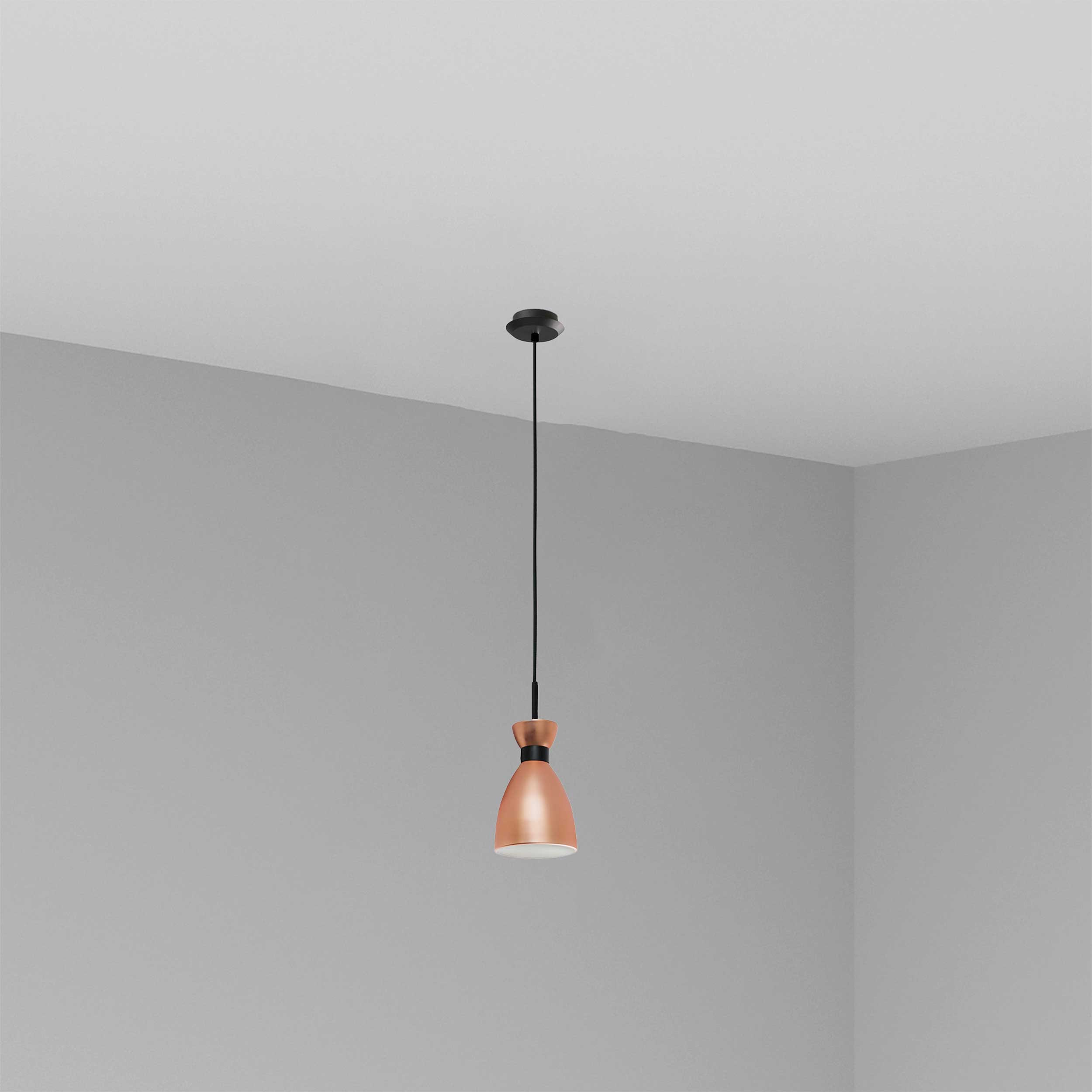 Faro Brume LED glass ceiling light IP44