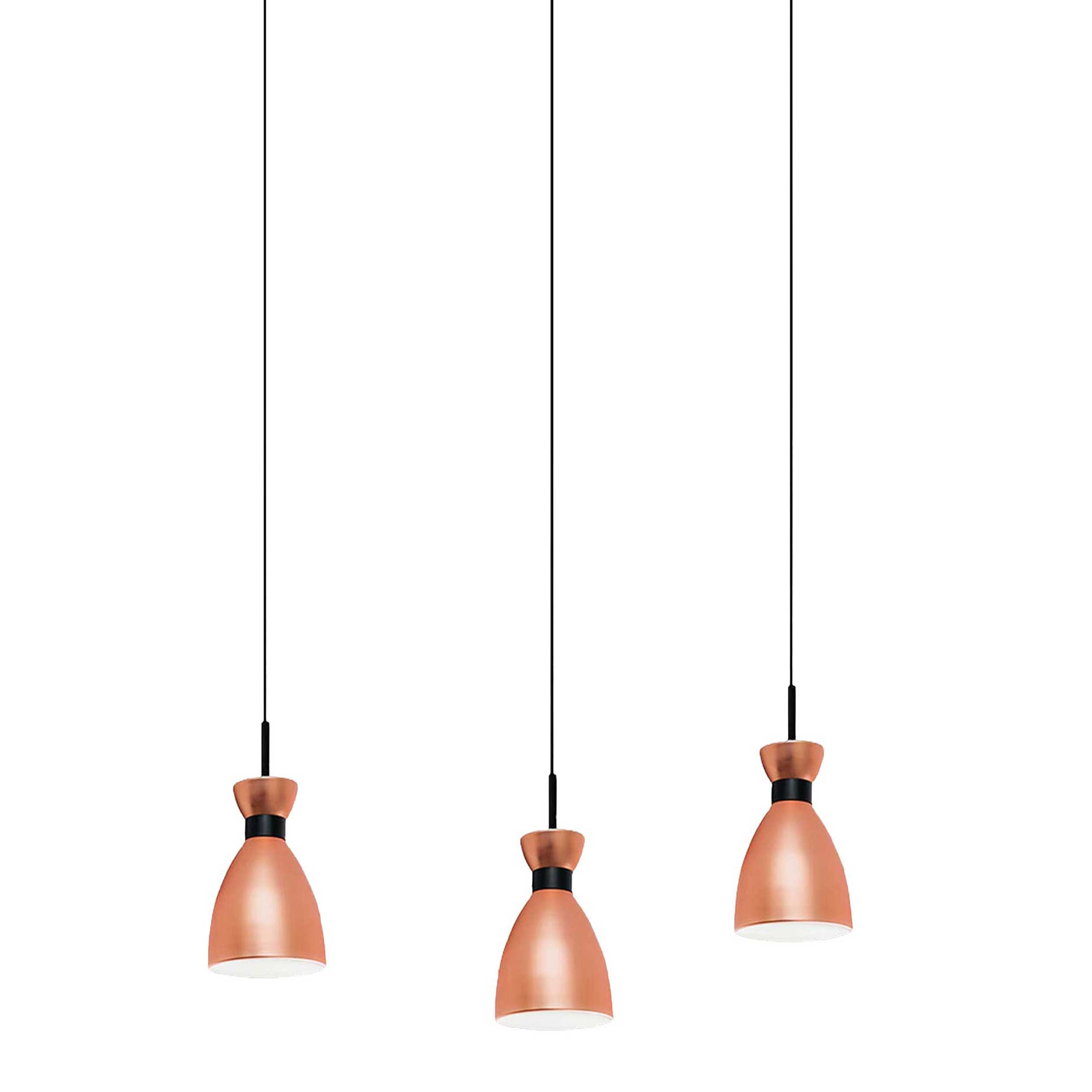 Faro Brume LED glass ceiling light IP44