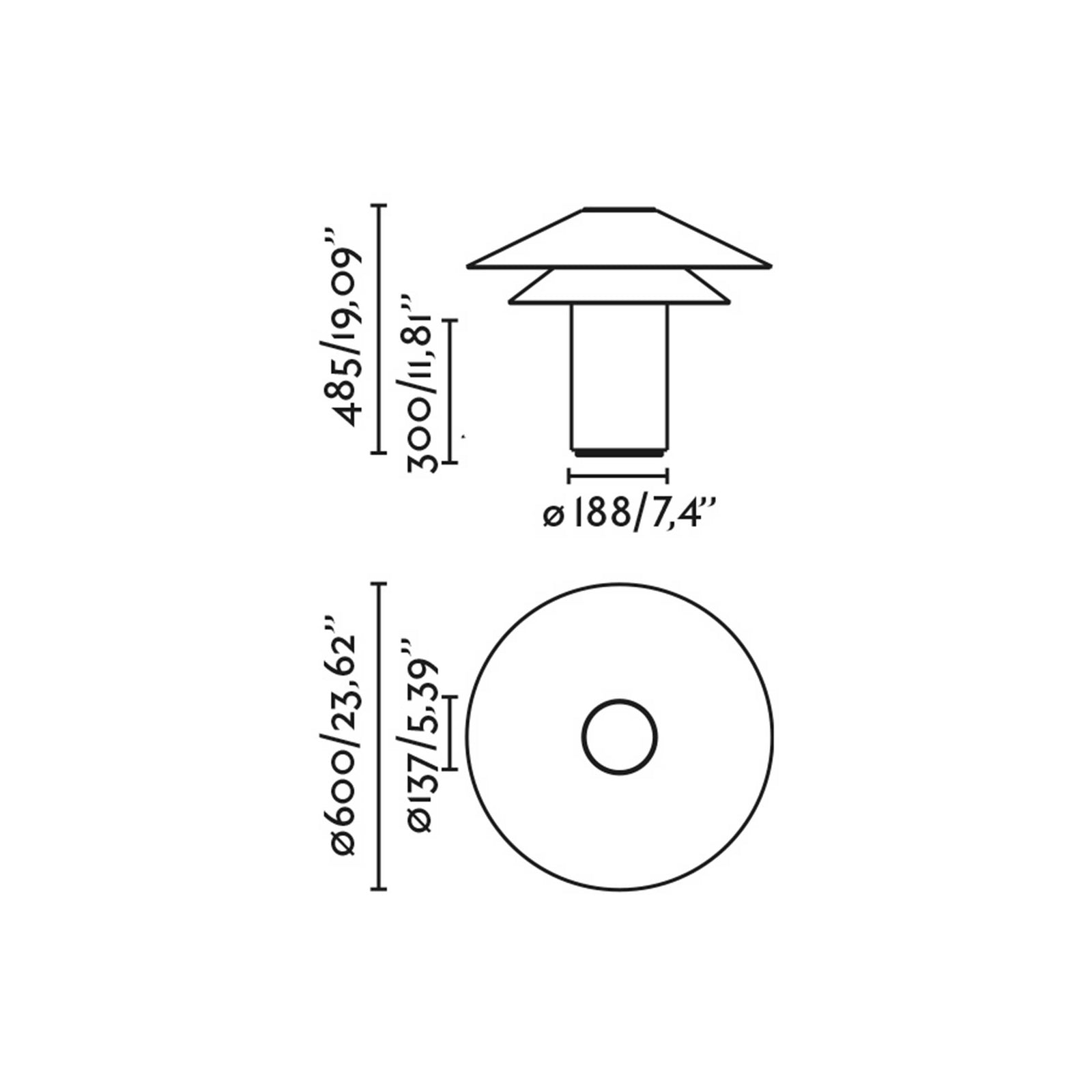 Faro Shan E27 stolní svítidlo