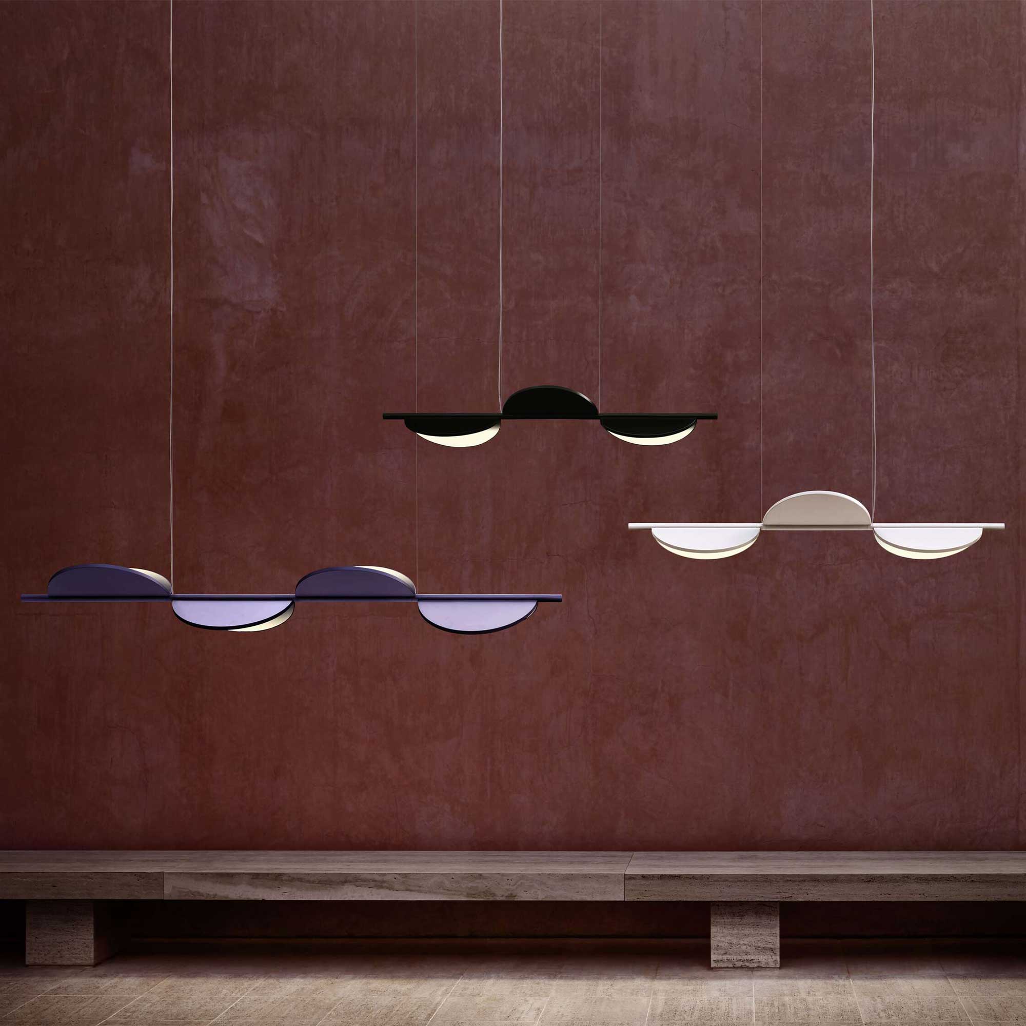 Flos Almendra LED linear pendant light