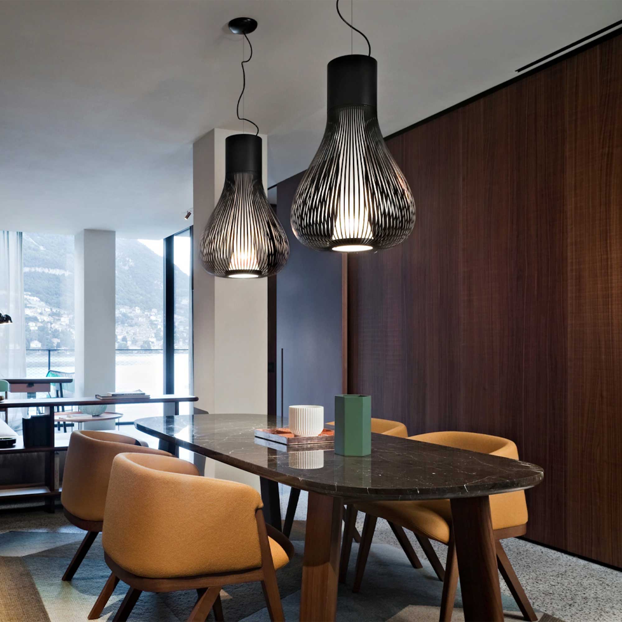 Flos Chasen E27 pendant glass light