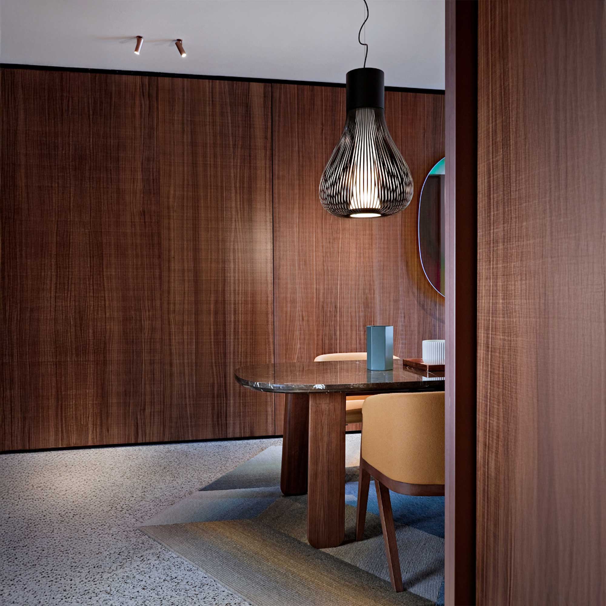 Flos Chasen E27 pendant glass light