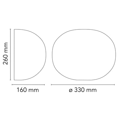 Flos Glo-Ball E27 wall light