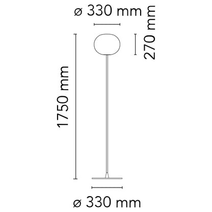 stojanová svietidlo Flos Glo-Ball E27