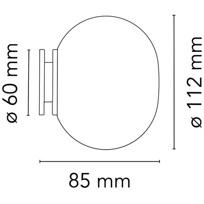 Flos Mini Glo-Ball G9 pendant light