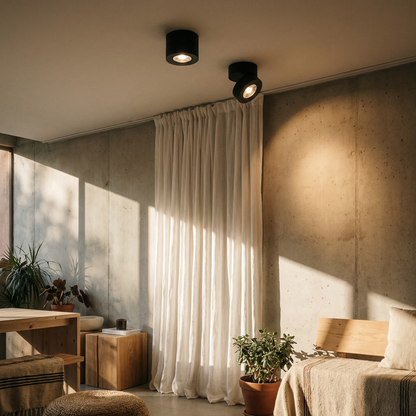 Rotex LED luminaire rotatable Ra>90