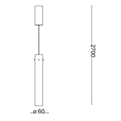 Ideal lux Flam LED závěsné svítidlo