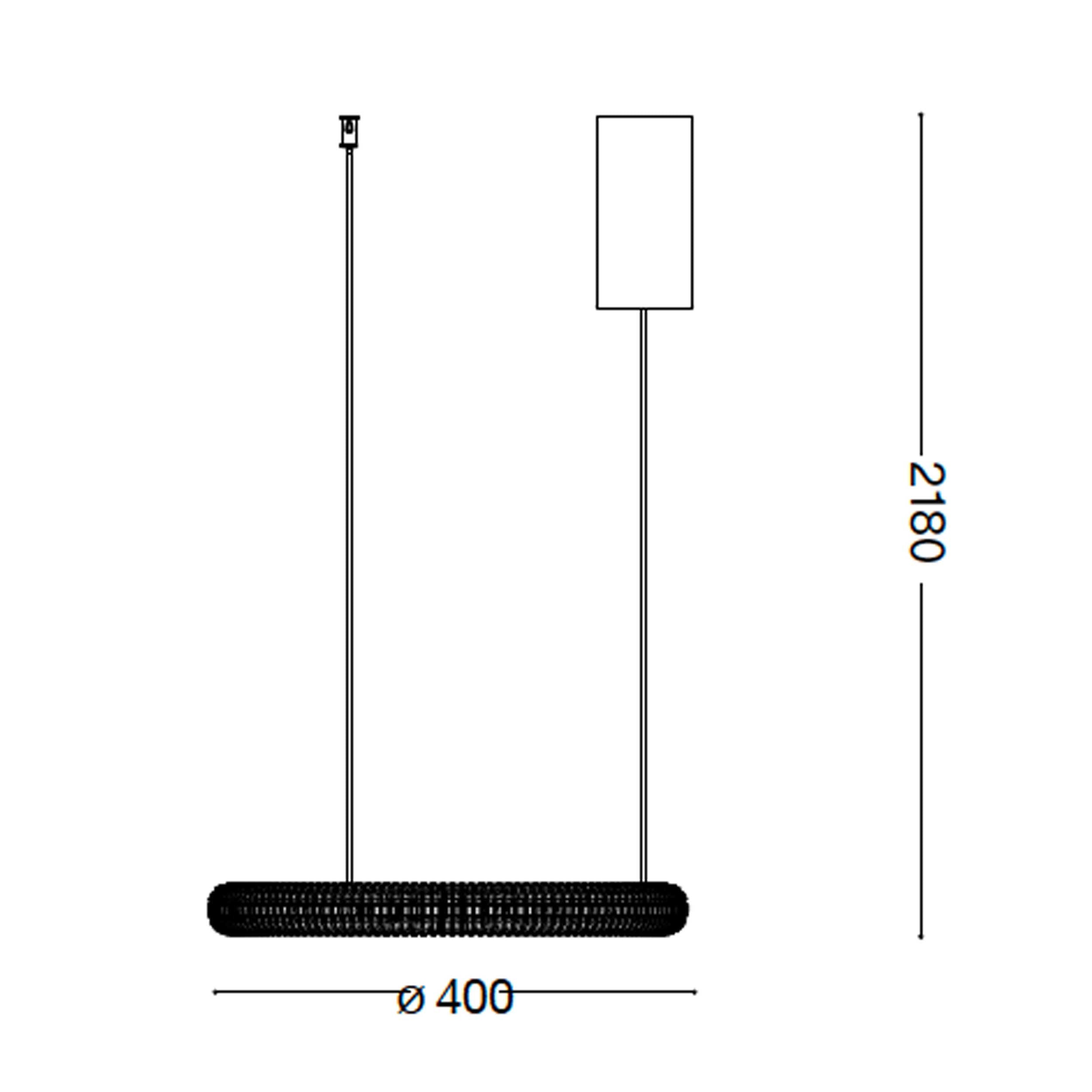 Ideal lux Miracle LED závěsné lineární svítidlo