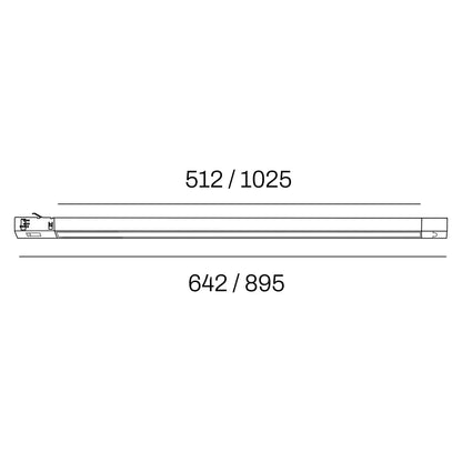 Internova Linea Invi LED svítidlo s čočkou pro 3F lištu