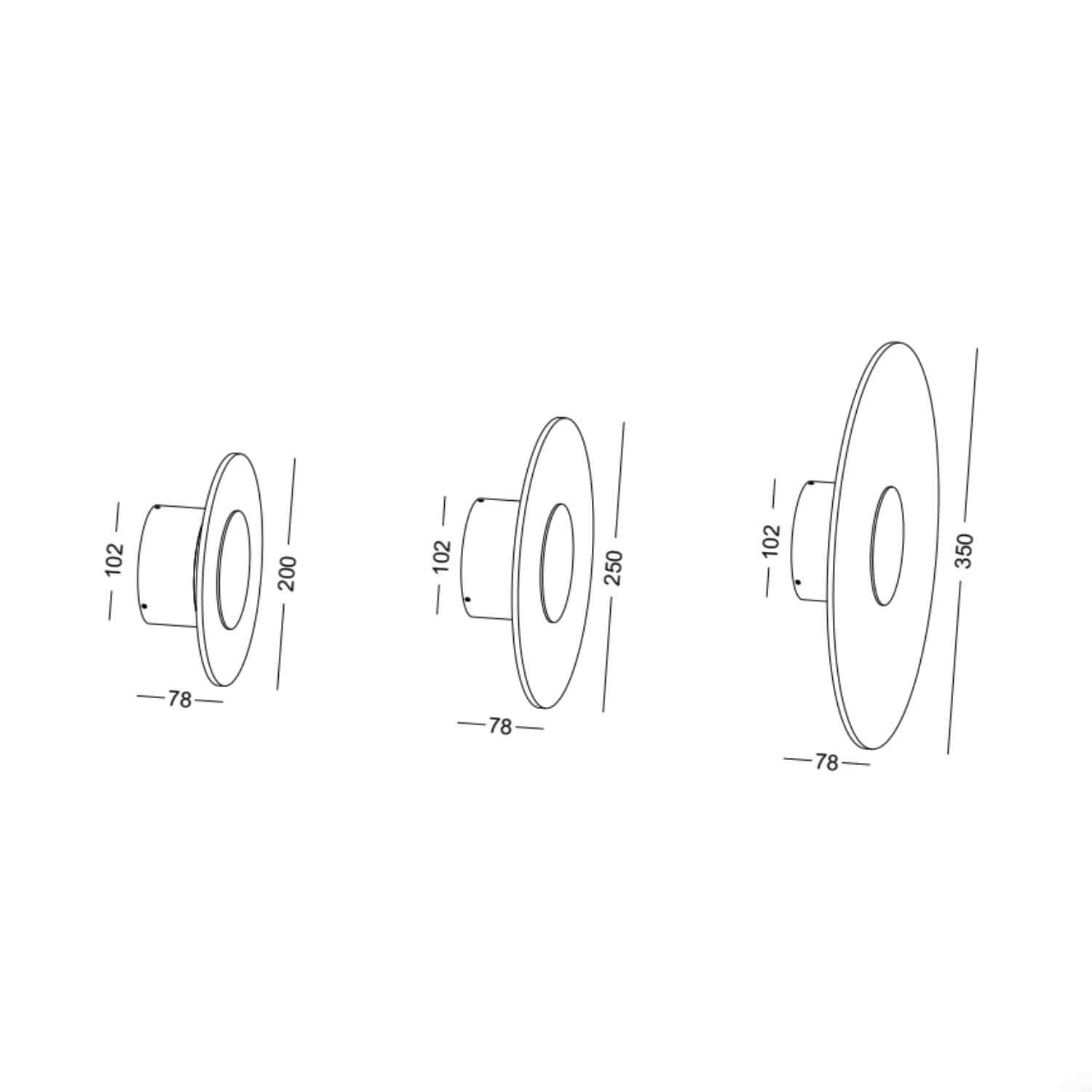 Ring puck LED přisazené svítidlo IP65