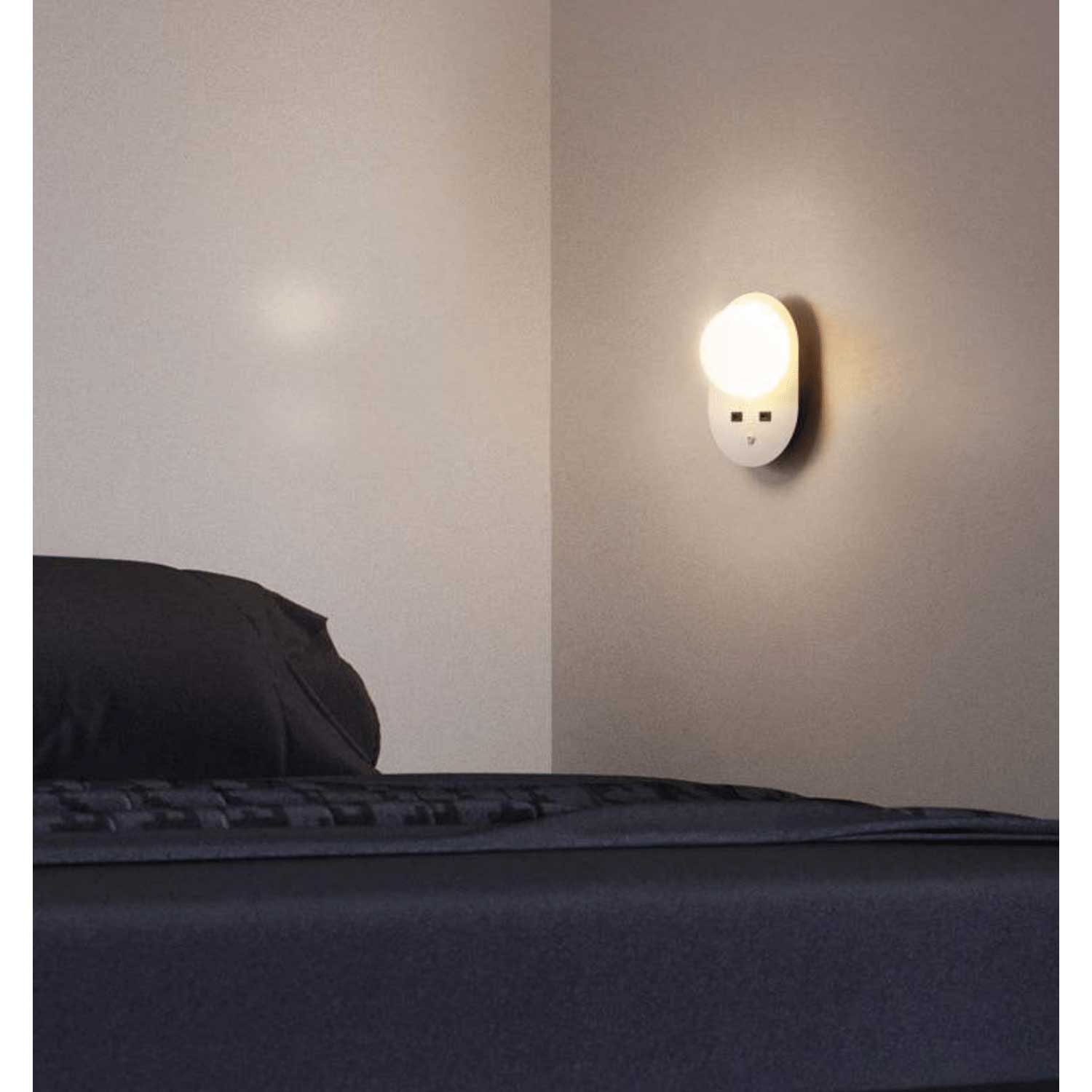 Ambient LED nástěnné svítidlo s USB