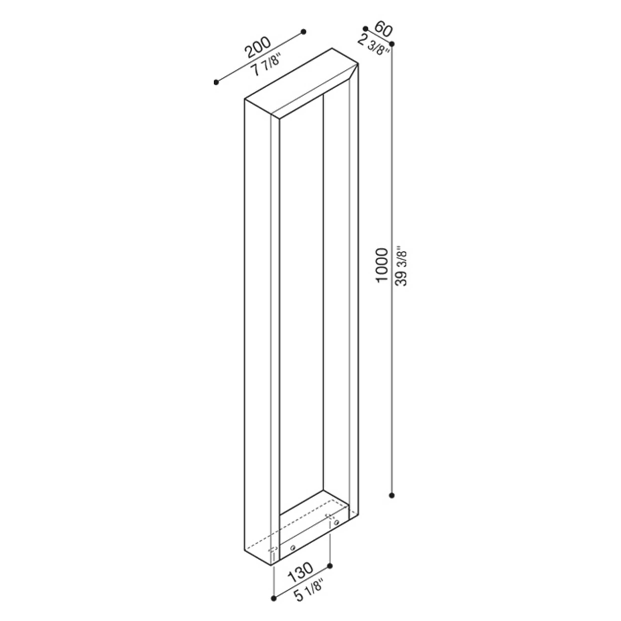 Lombardo Noa 100 LED vonkajšie svietidlo IP66
