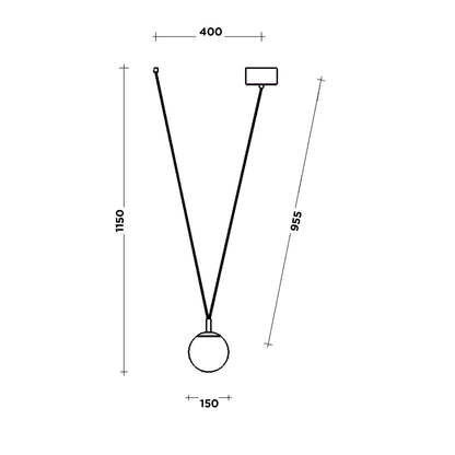 Lucis GEO LED závěsné svítidlo
