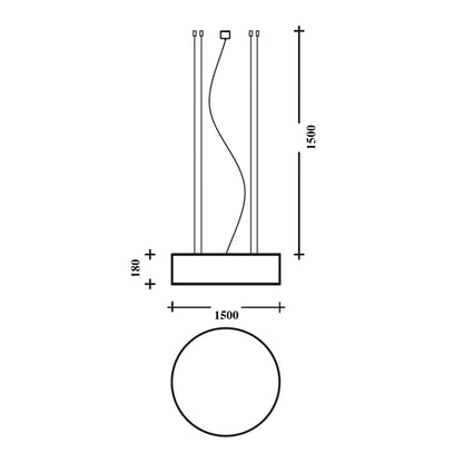 Aromas Clock I LED prisadené svietidlo