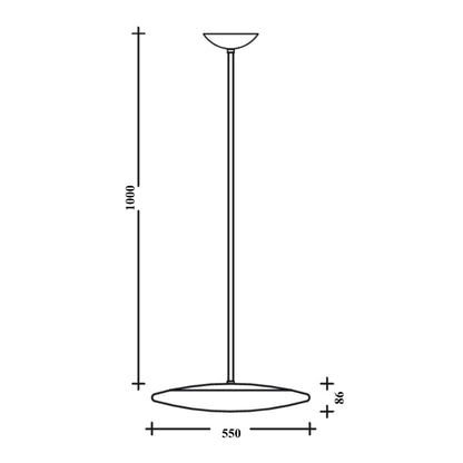 Aromas Clock I LED prisadené svietidlo