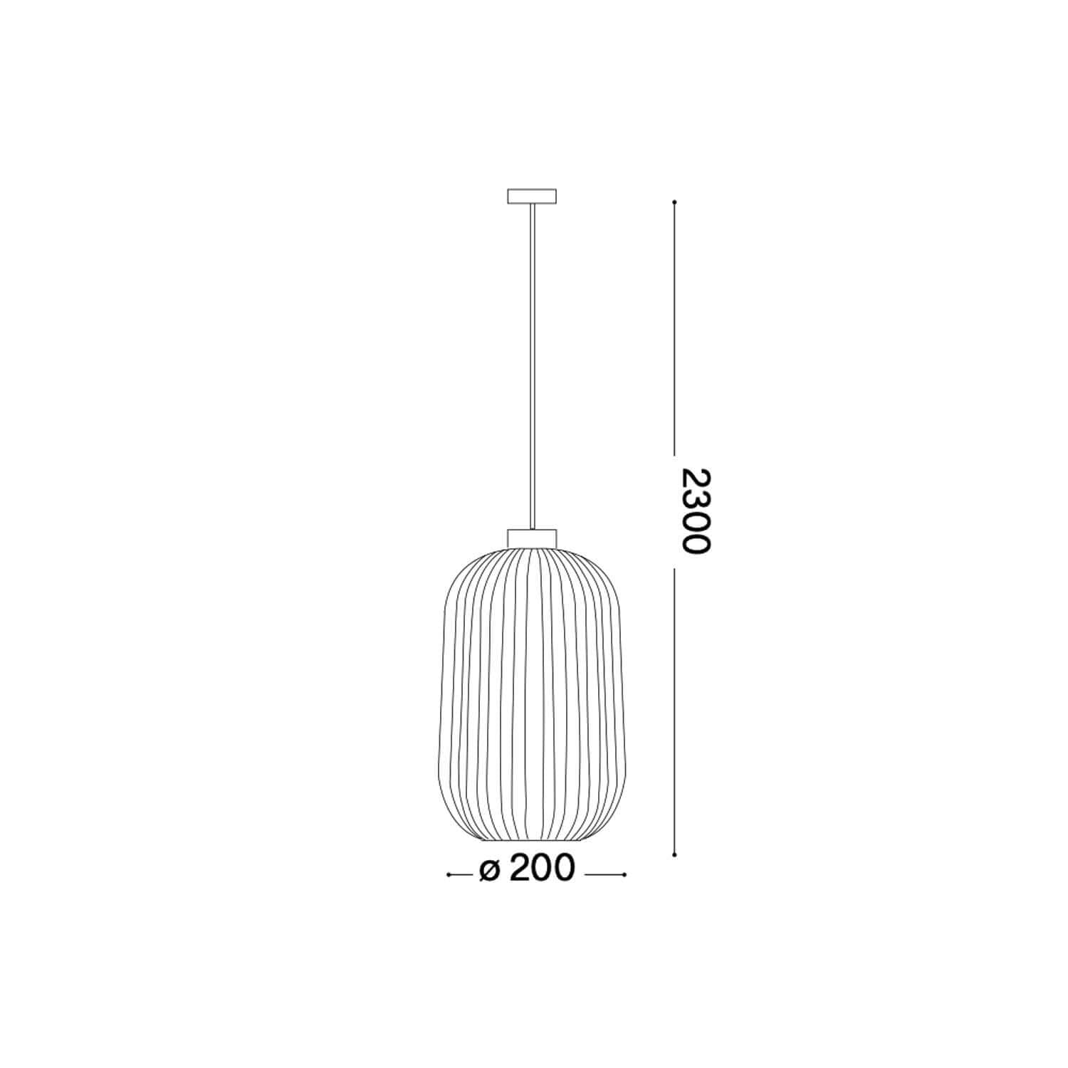 Ideal lux MINT E27 závesné svietidlo