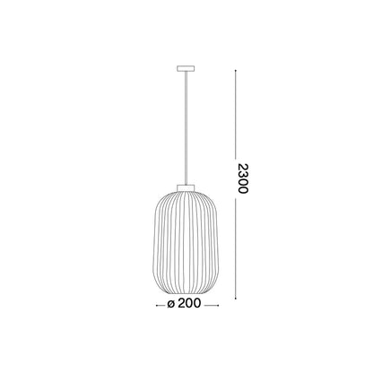 Ideal lux MINT E27 závesné svietidlo