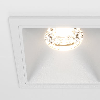 Maytoni downlight Alfa LED 10W 36° zápustné čtvercové svítidlo bílé