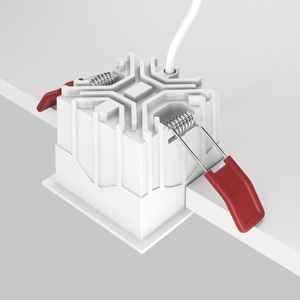 Maytoni downlight Alfa LED 10W 36° zápustné čtvercové svítidlo bílé