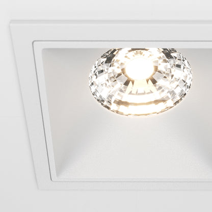 Maytoni downlight Alfa LED 15W 36° zápustné čtvercové svítidlo bílé