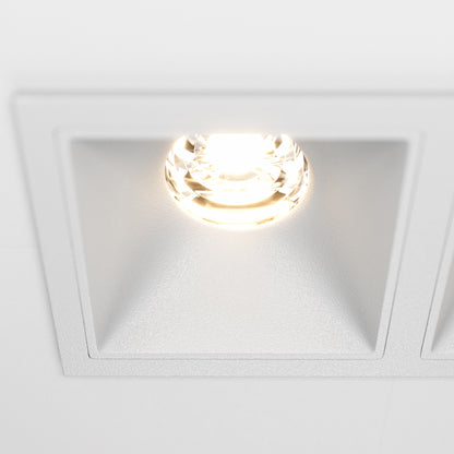 Maytoni downlight Alfa LED 10W 36° zápustné čtvercové svítidlo bílé