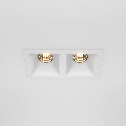Maytoni downlight Alfa LED 10W 36° zápustné čtvercové svítidlo bílé