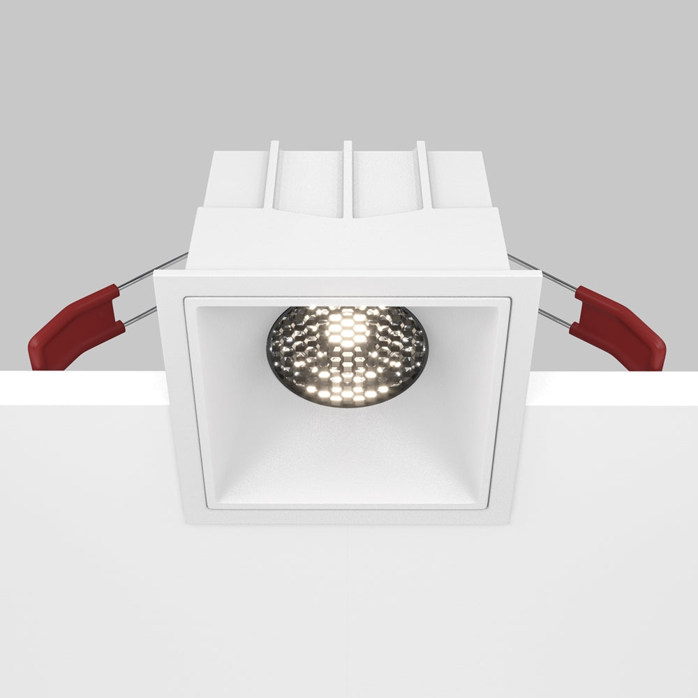 Maytoni downlight Alfa LED 15W 36° zápustné čtvercové svítidlo bílé