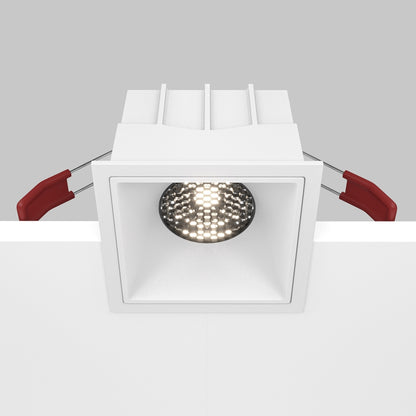 Maytoni downlight Alfa LED 15W 36° zápustné čtvercové svítidlo bílé